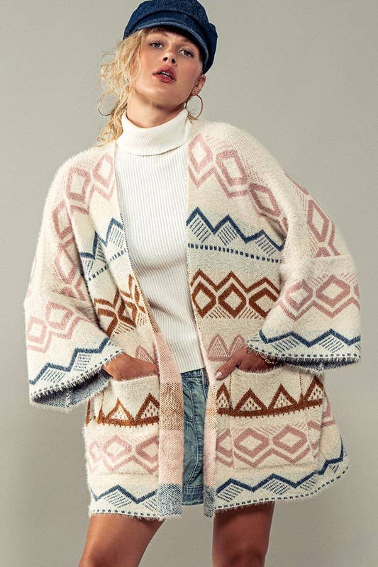 Oversized Knit Cardigan