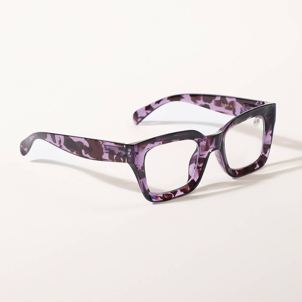 Blue Light Blocking Chunky Frame Reading Glasses