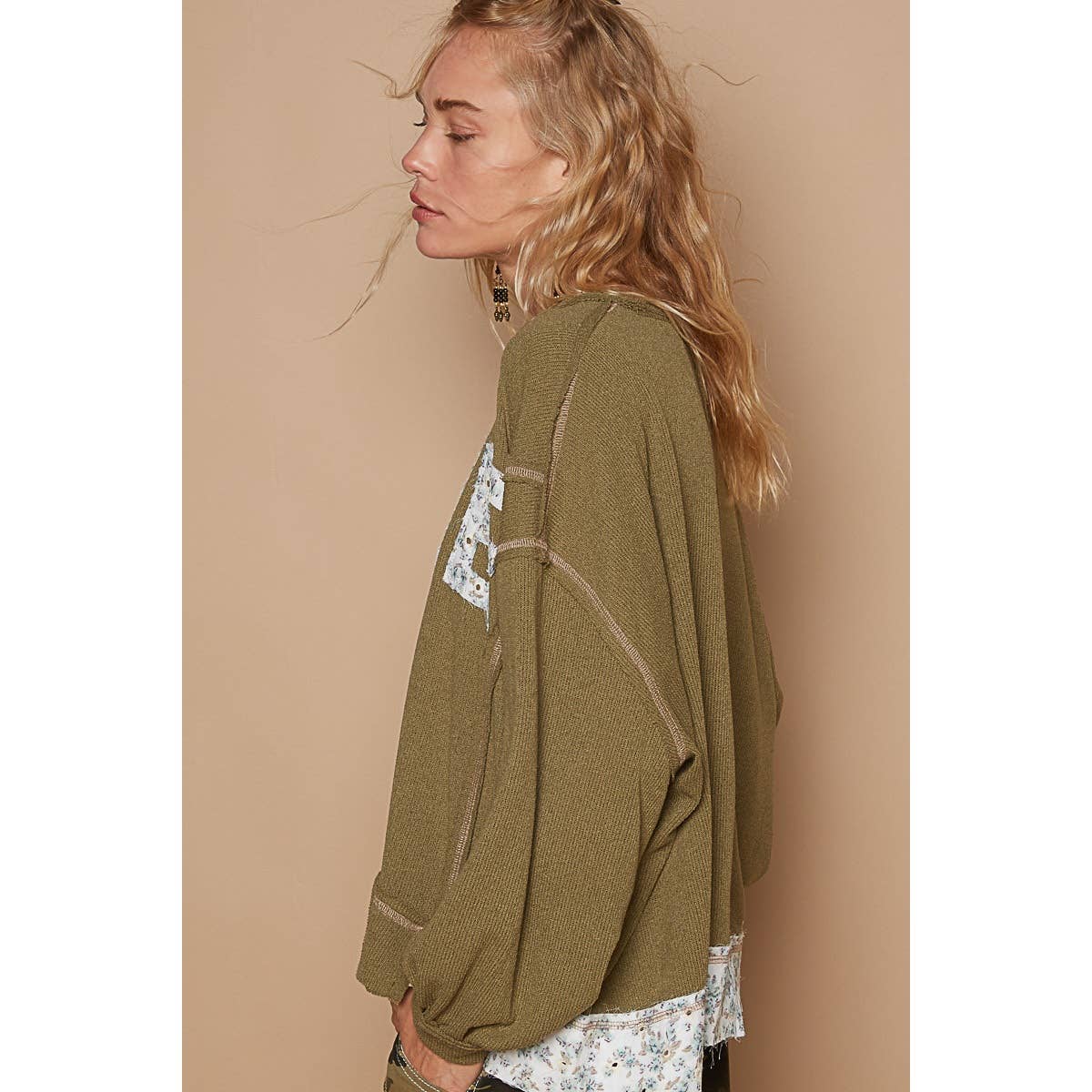 "LOVE" Patch Crewneck