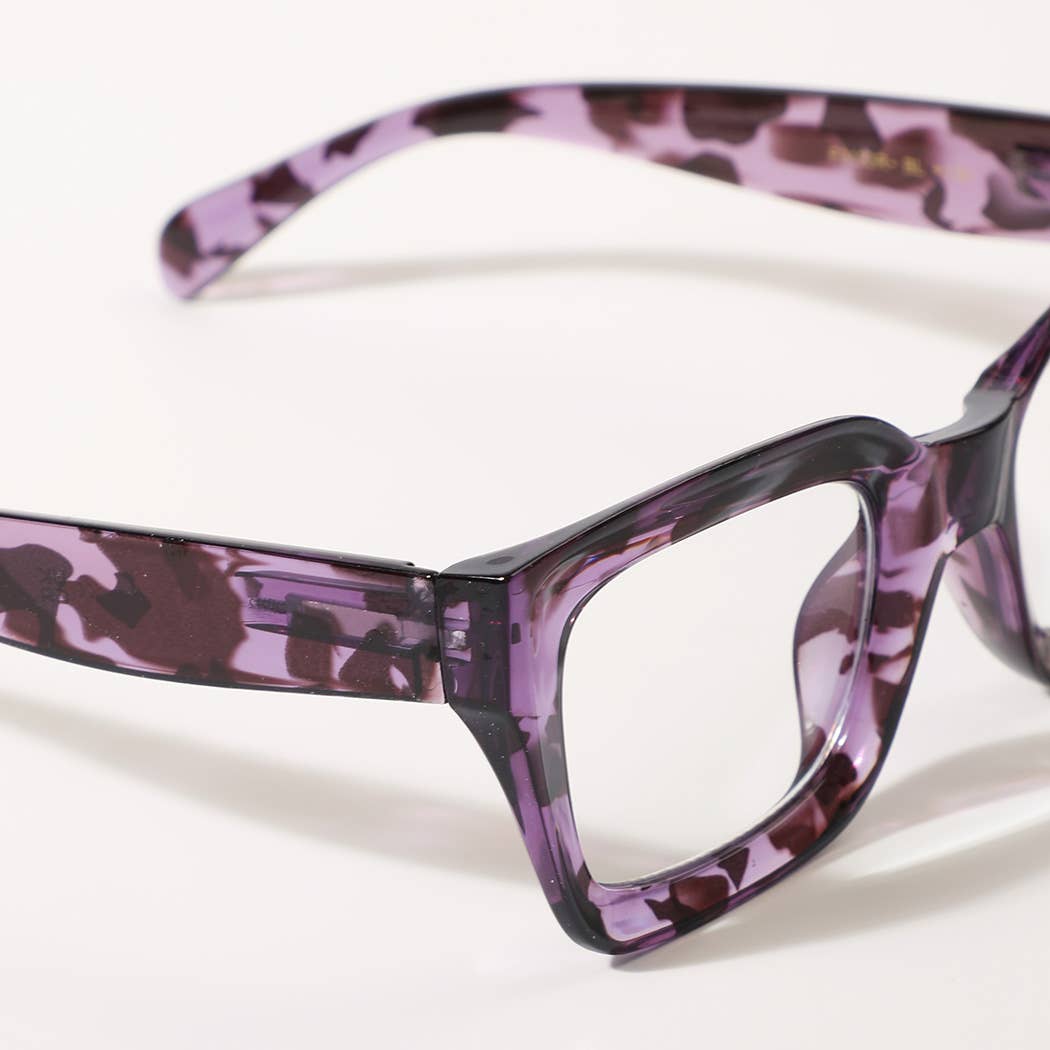 Blue Light Blocking Chunky Frame Reading Glasses