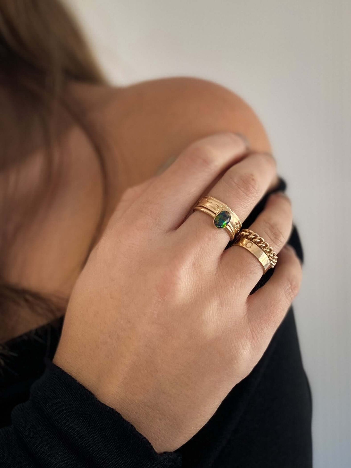 Stardust Ring Gold Filled