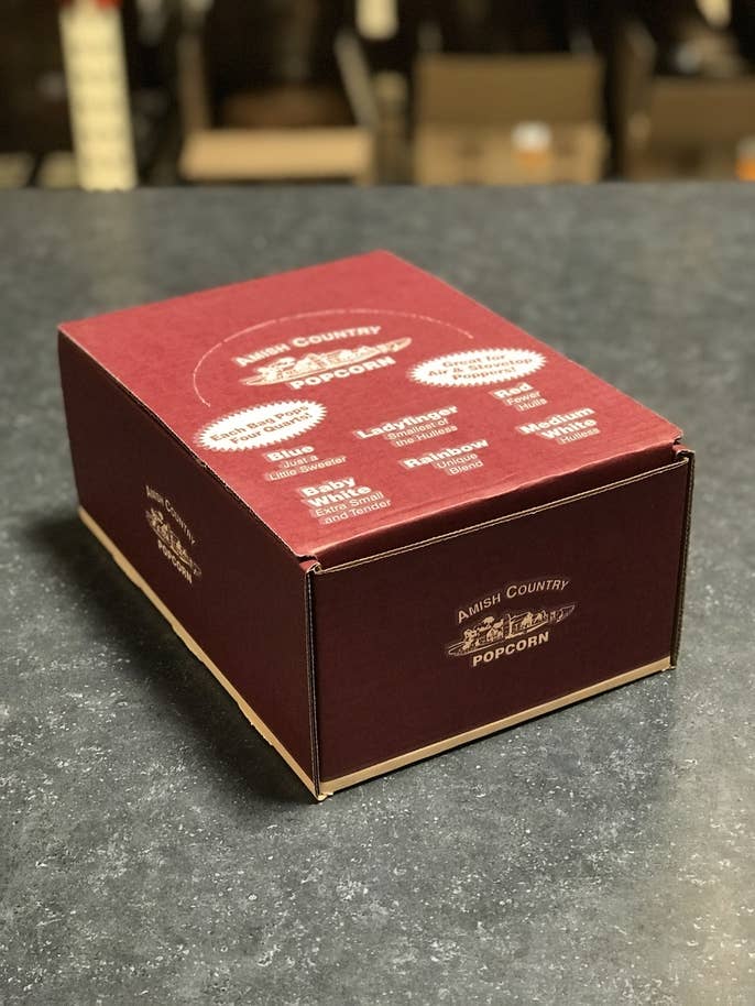 4oz. Popcorn Sampler Display Box