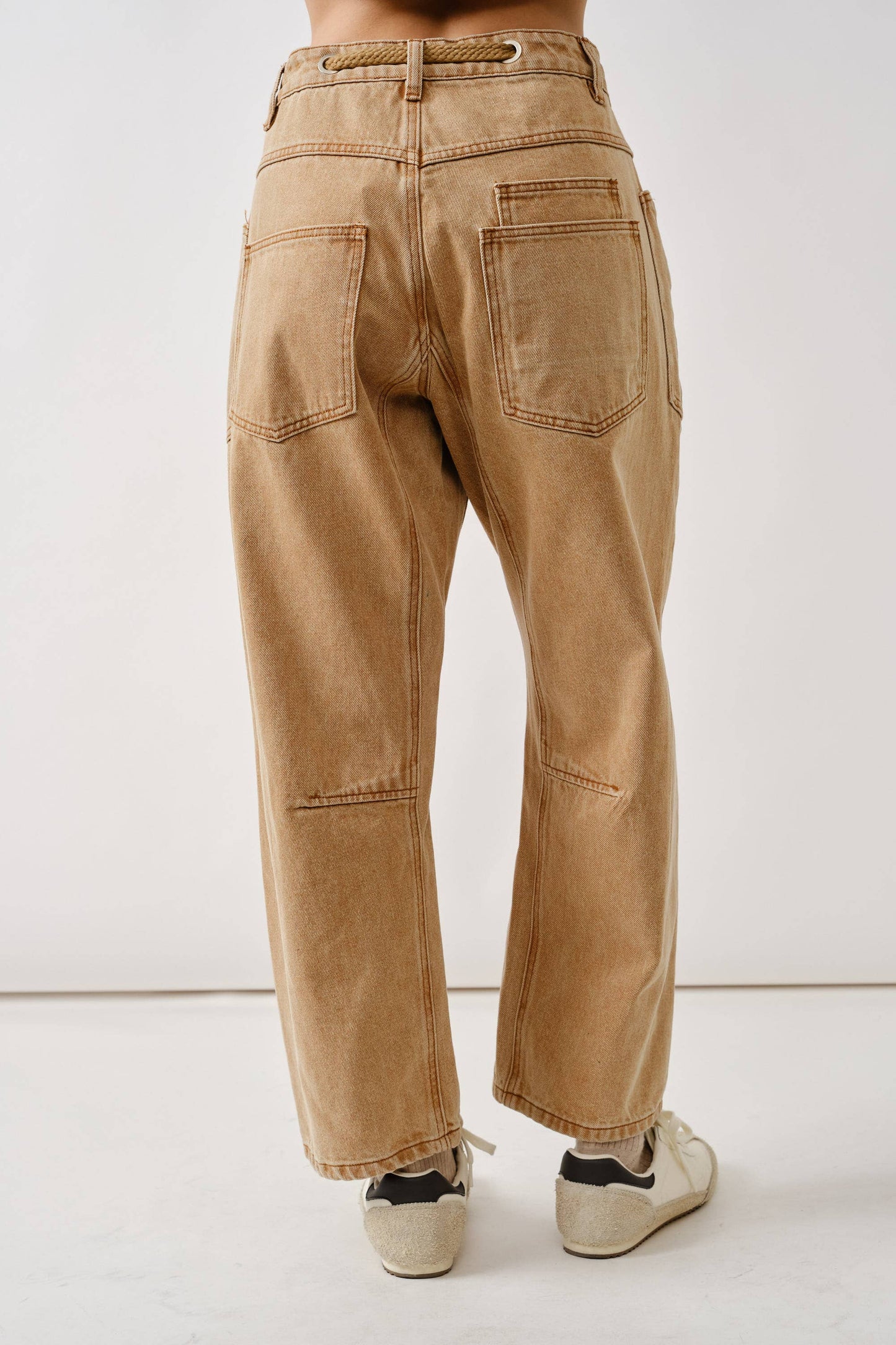 Barrel Denim Pants
