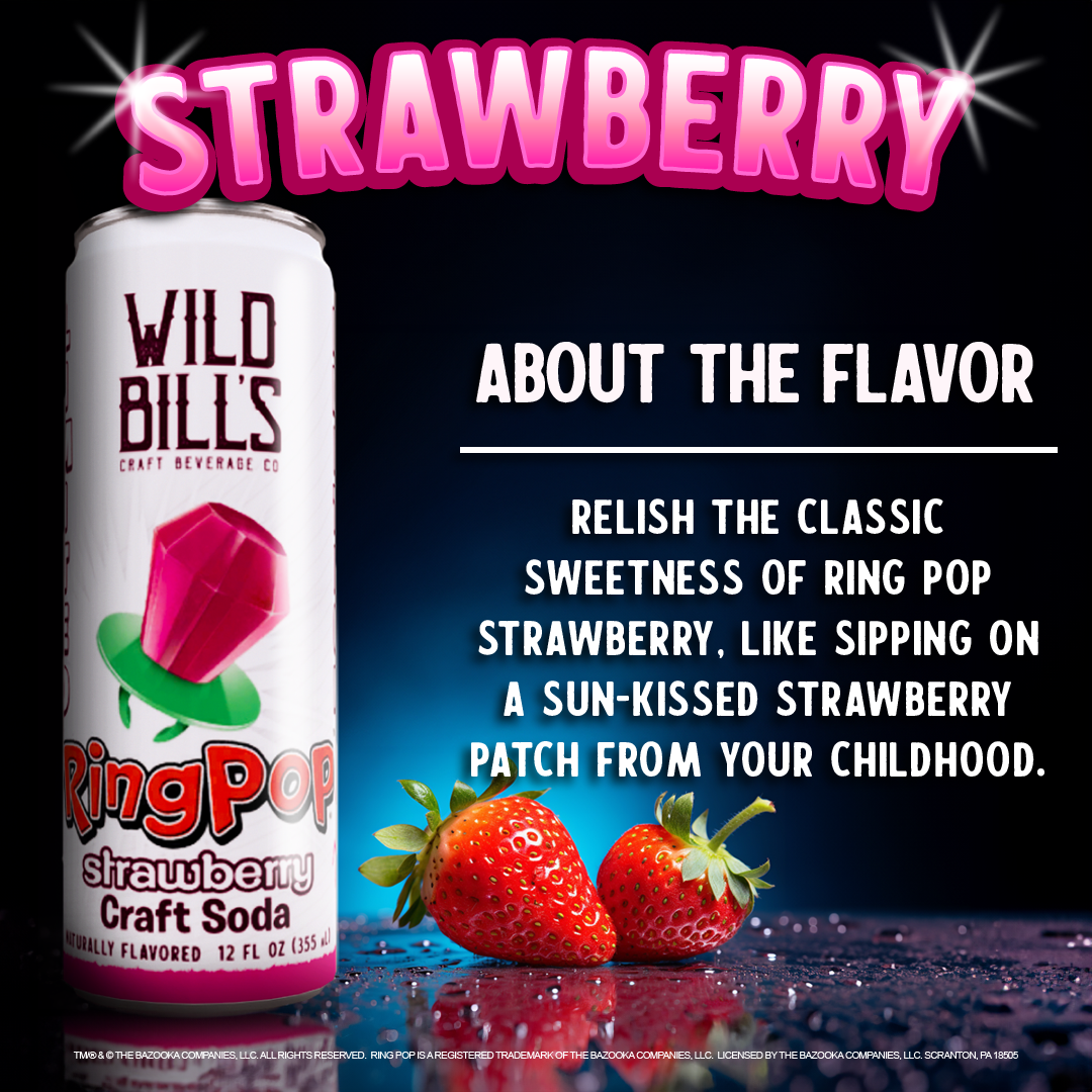 Ring Pop Strawberry Soda
