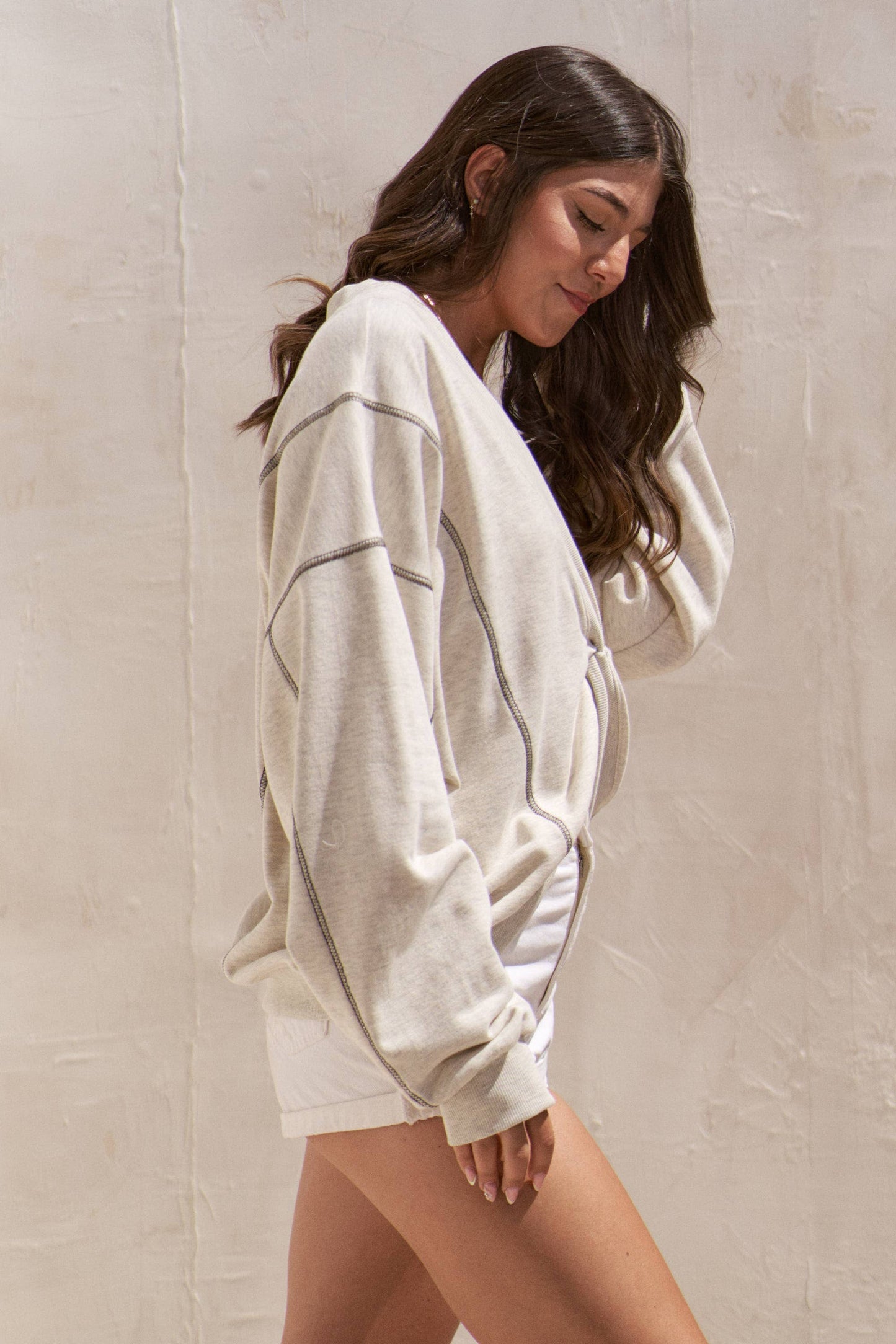 Twist Front Sweater