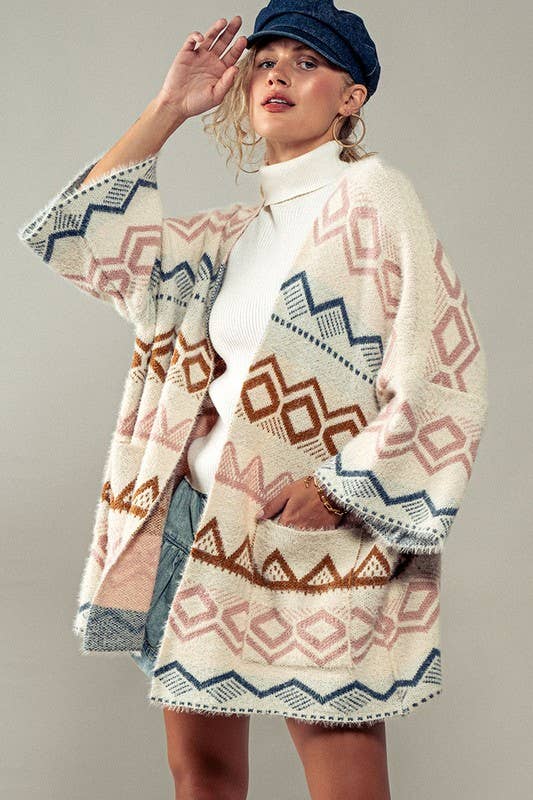 Oversized Knit Cardigan