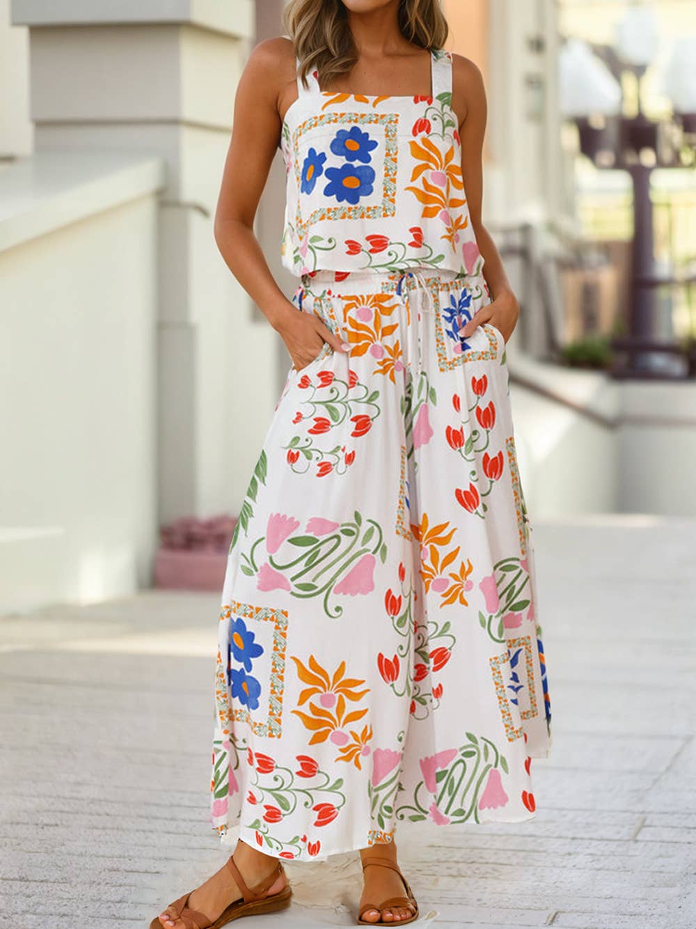 Colorful Printed Tank