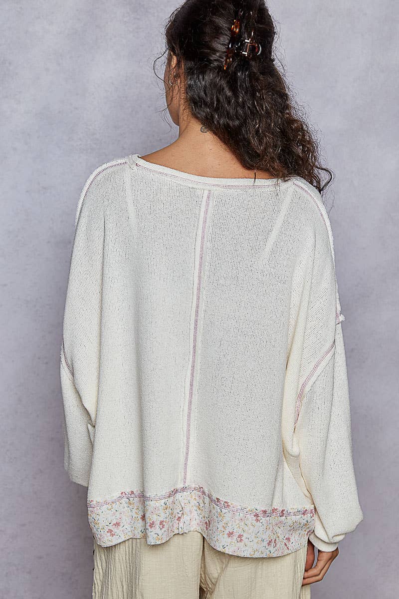 "LOVE" Patch Crewneck
