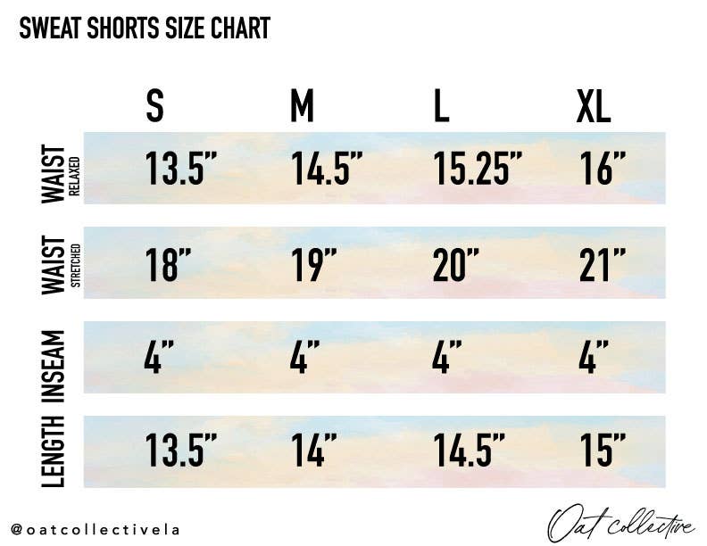 "SHOP LOCAL" Graphic Sweat Short