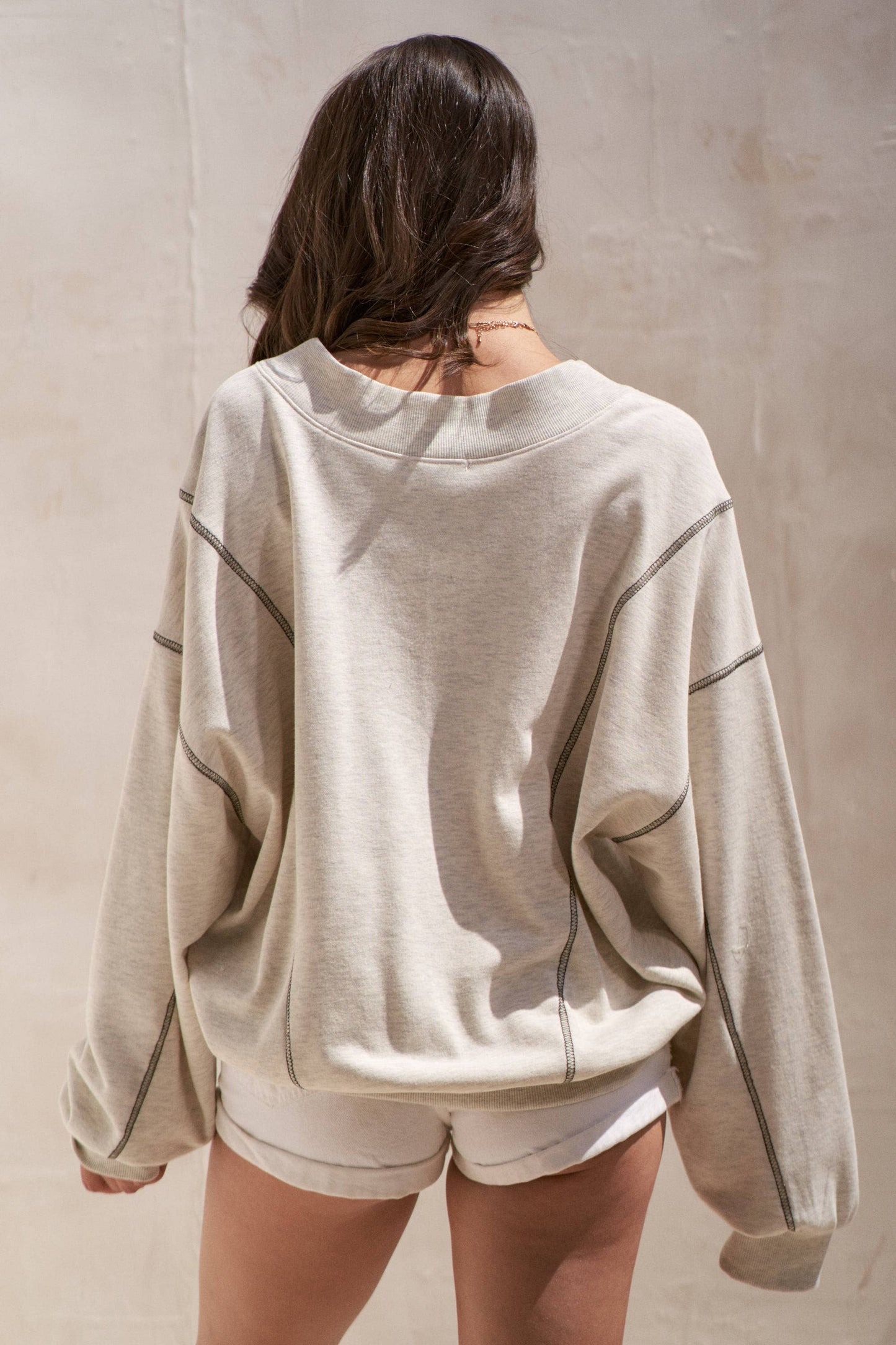 Twist Front Sweater