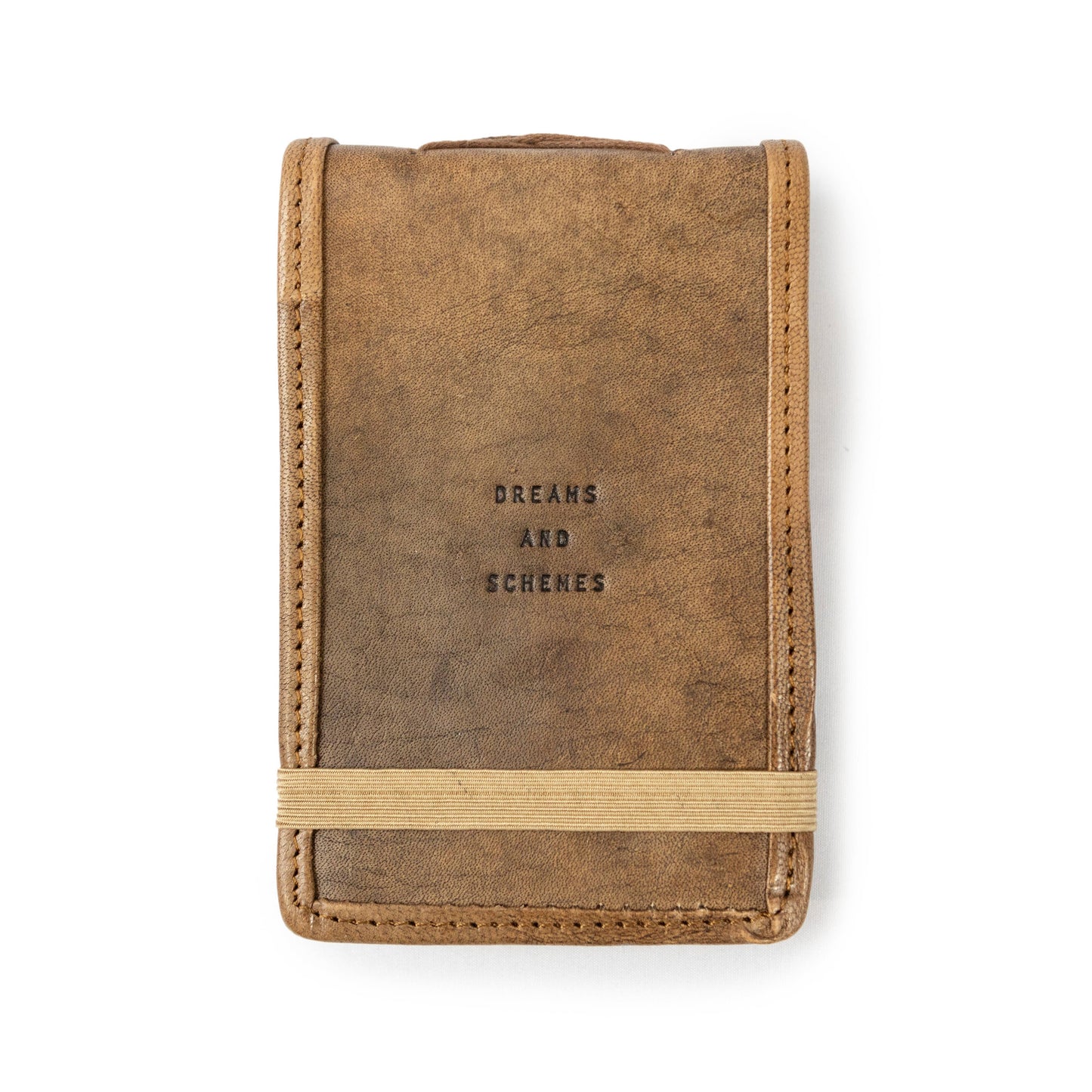 Mini Dreams And Schemes Leather Journal