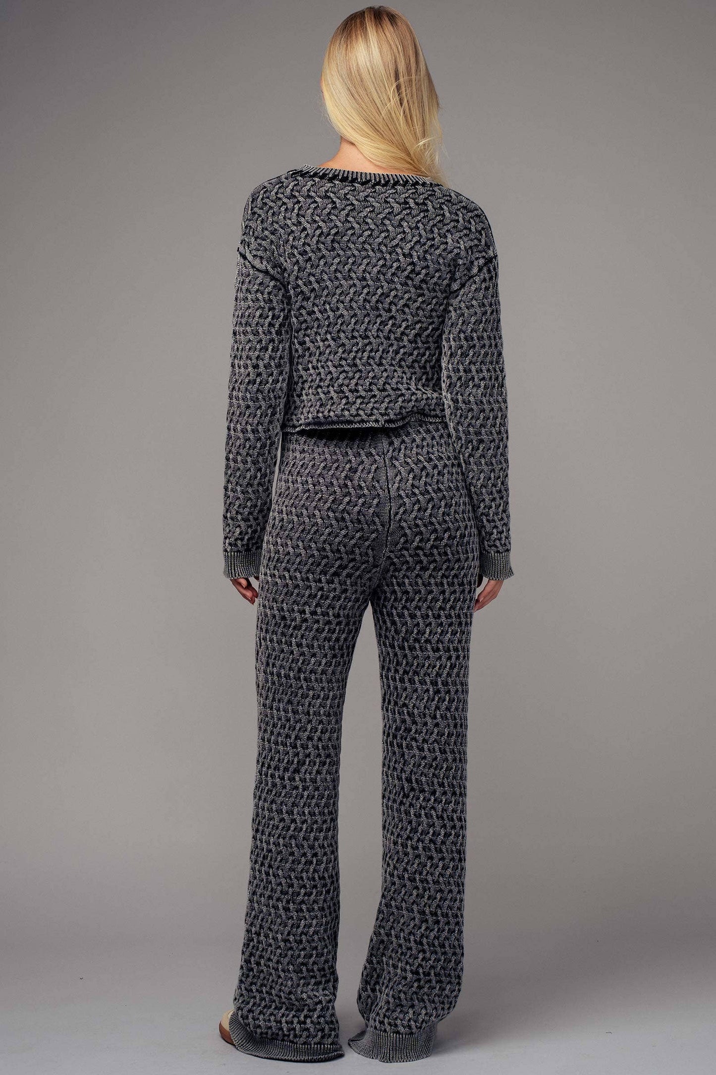 Knit Sweater & Pants Lounge Set