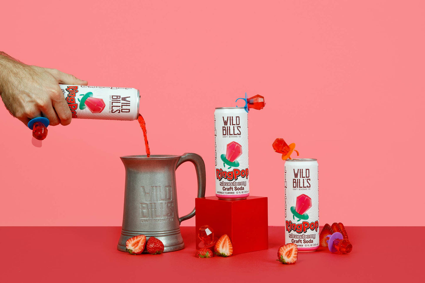 Ring Pop Strawberry Soda