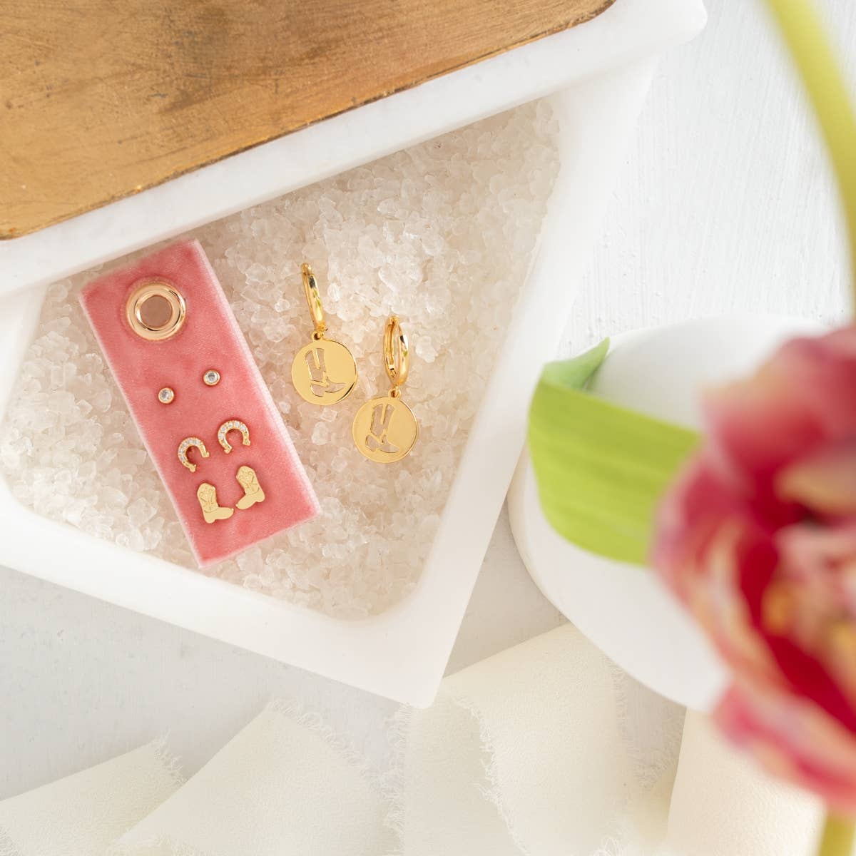 Western Themed Earring Set