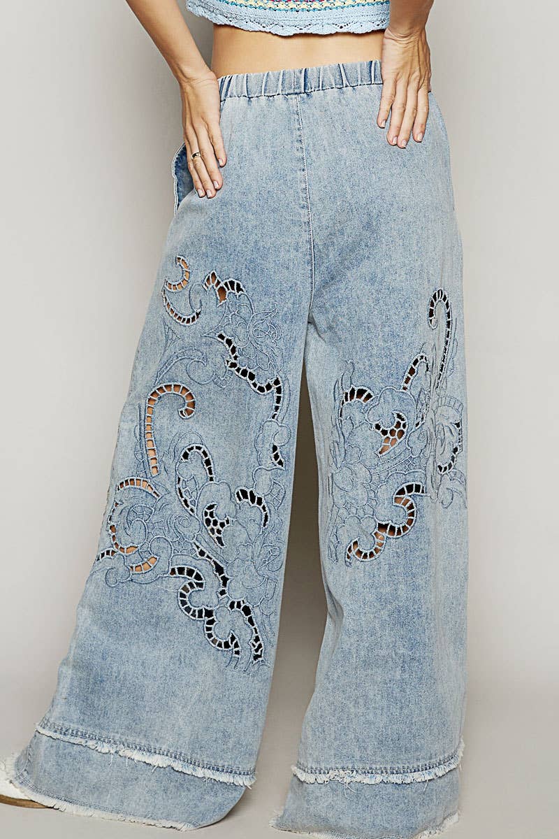 Vintage Wash Twill Trousers