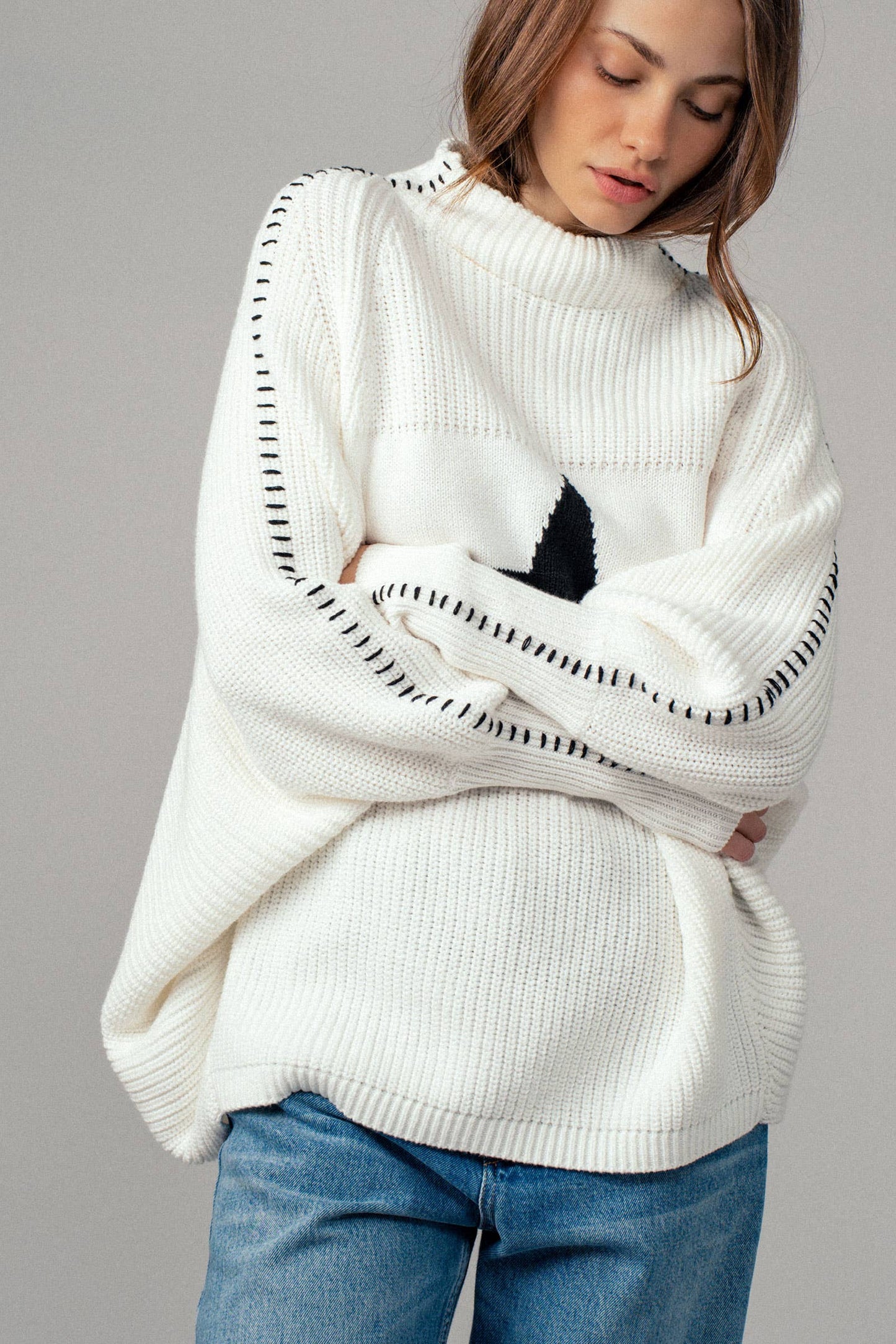 Star Knit Sweater