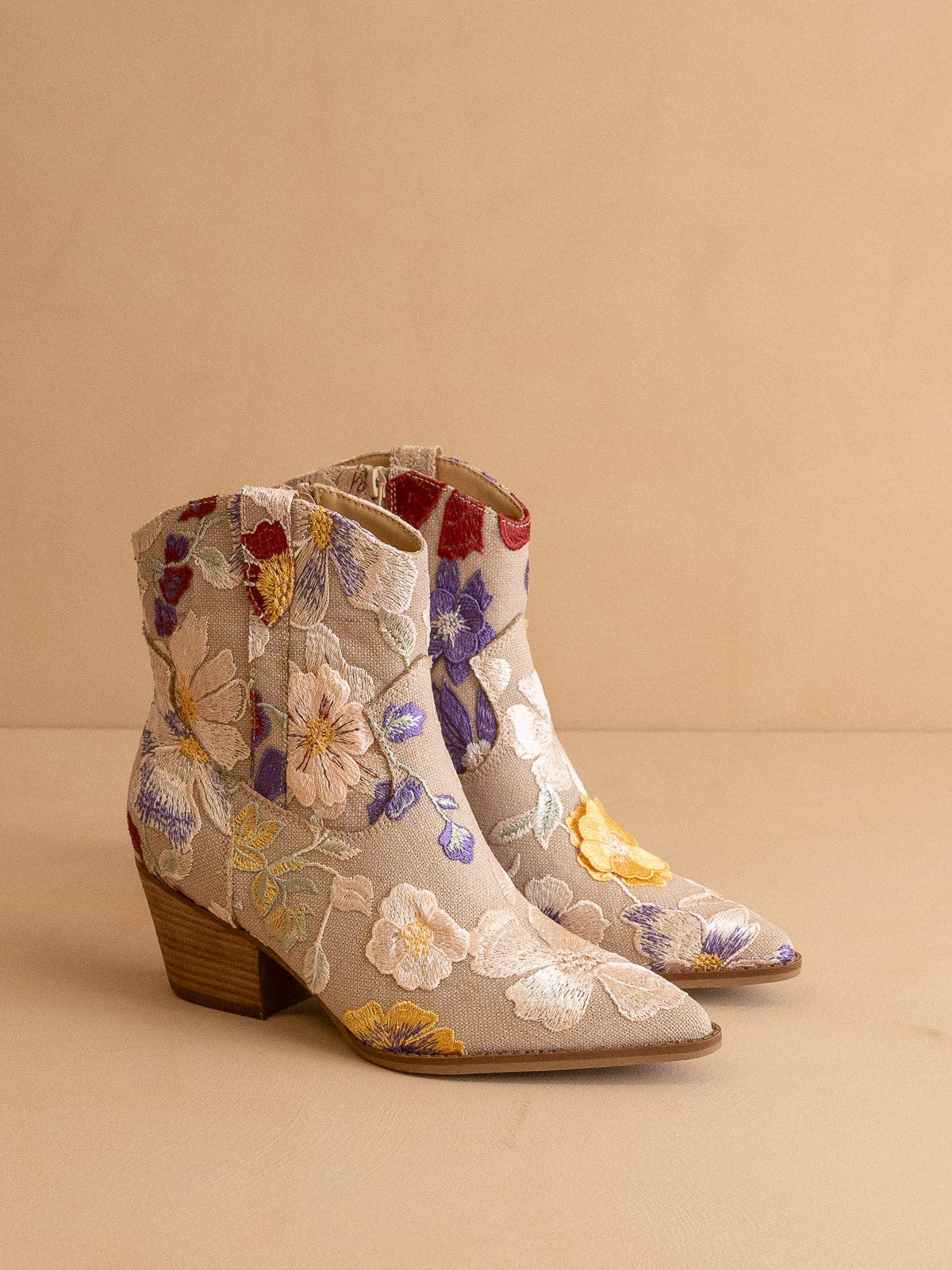 The Wanda | Taupe Western Boot