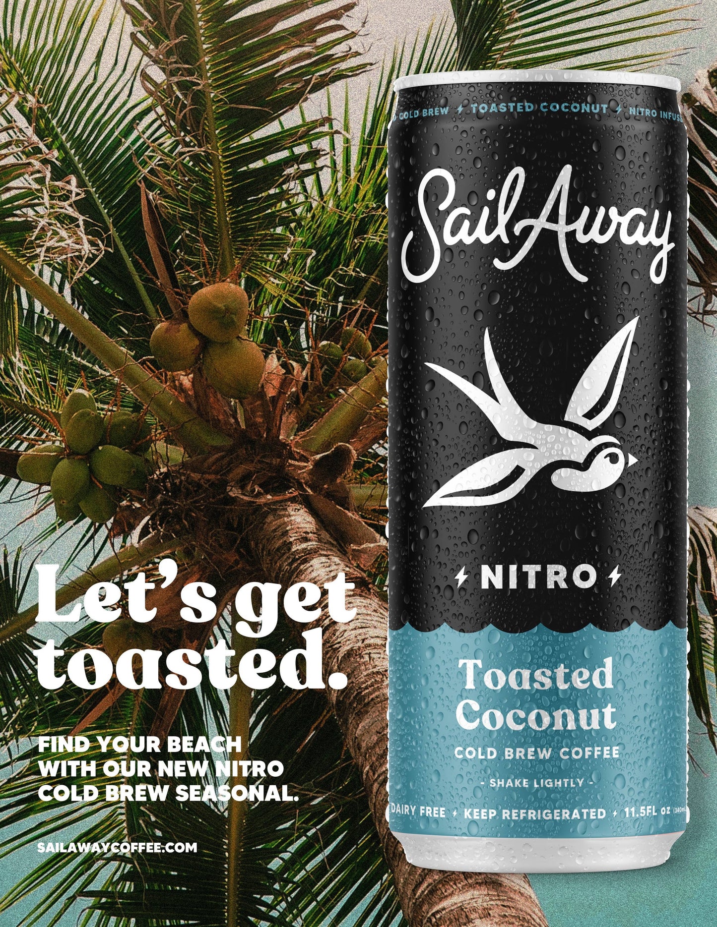 Cold Brew Coffee- Toasted Coconut