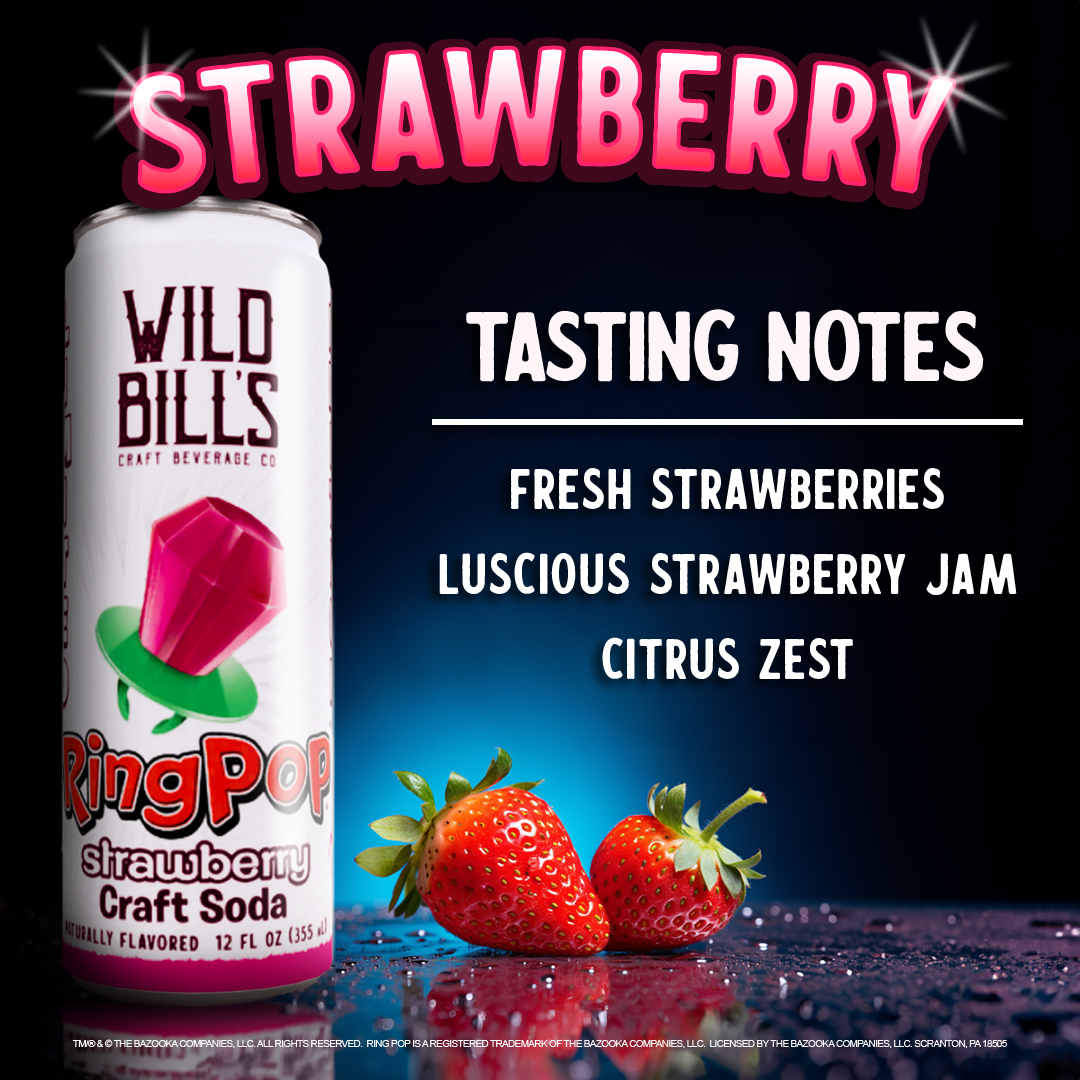 Ring Pop Strawberry Soda