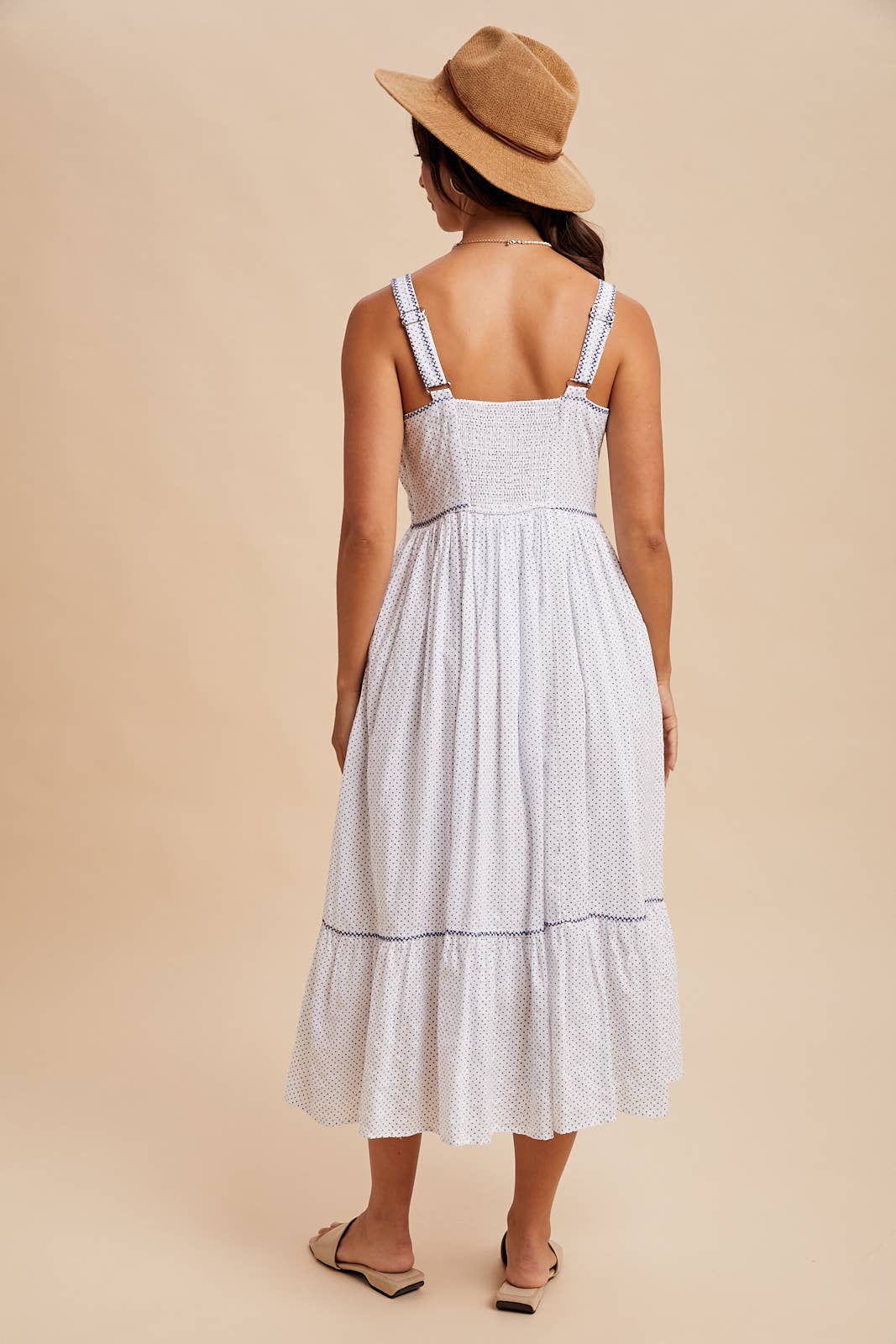 Embroidered Maxi Dress