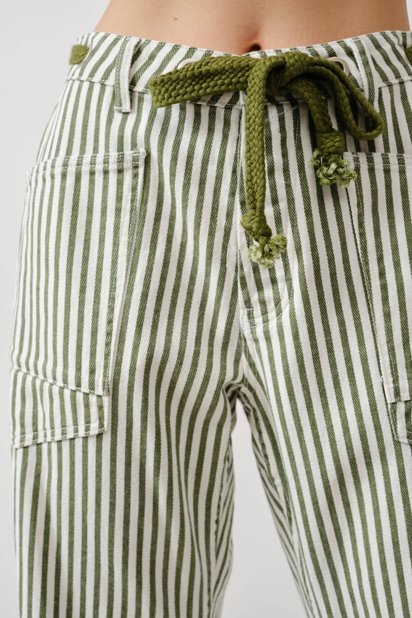 Barrel Denim Pants