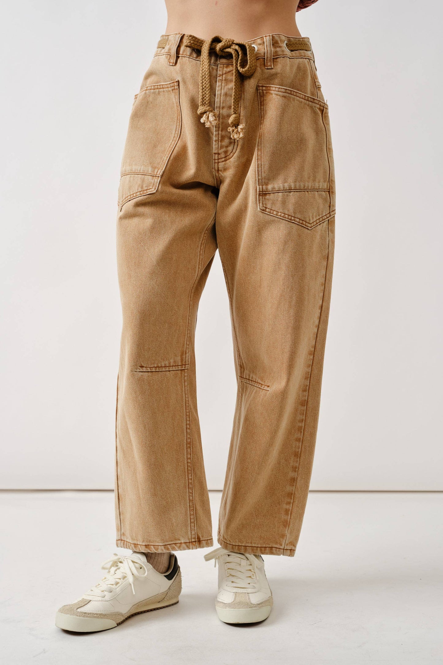 Barrel Denim Pants