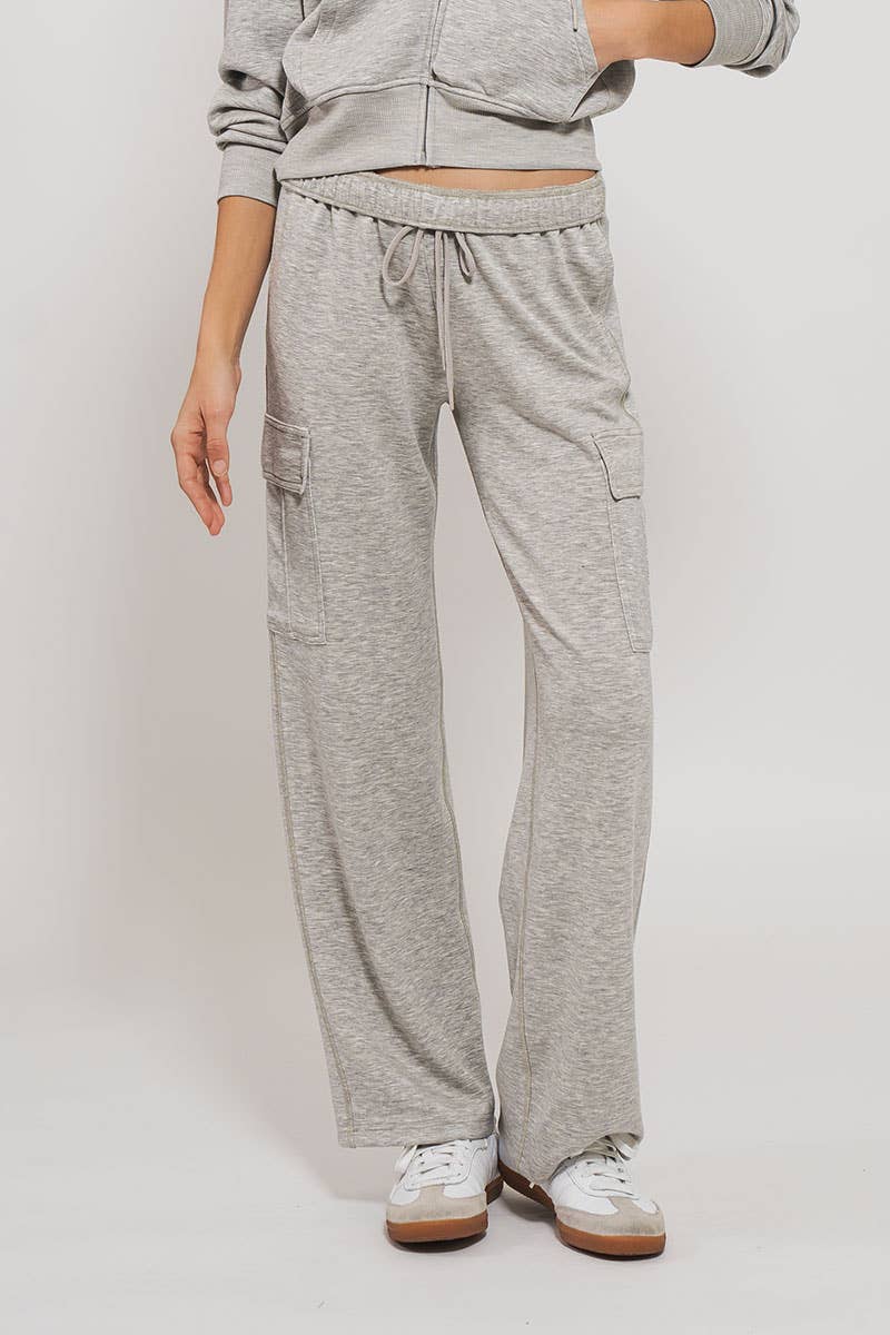 Relaxed Fit Cargo Sweatpants