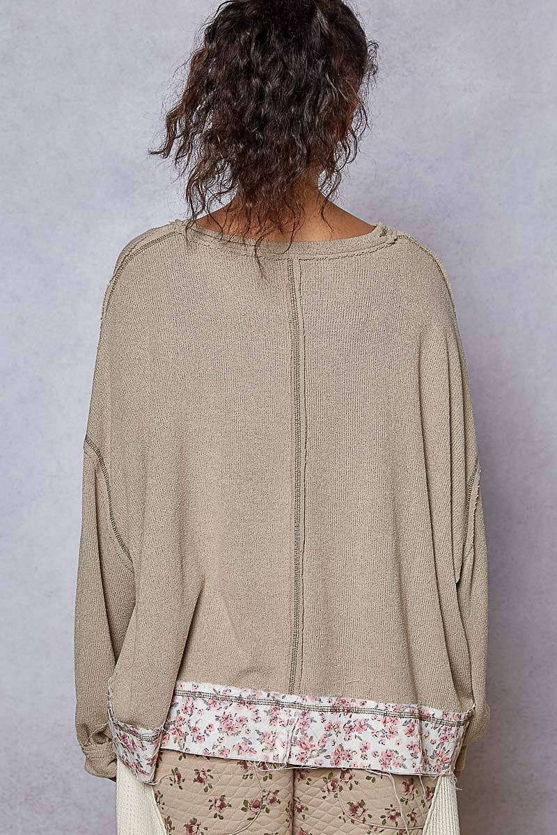 "LOVE" Patch Crewneck