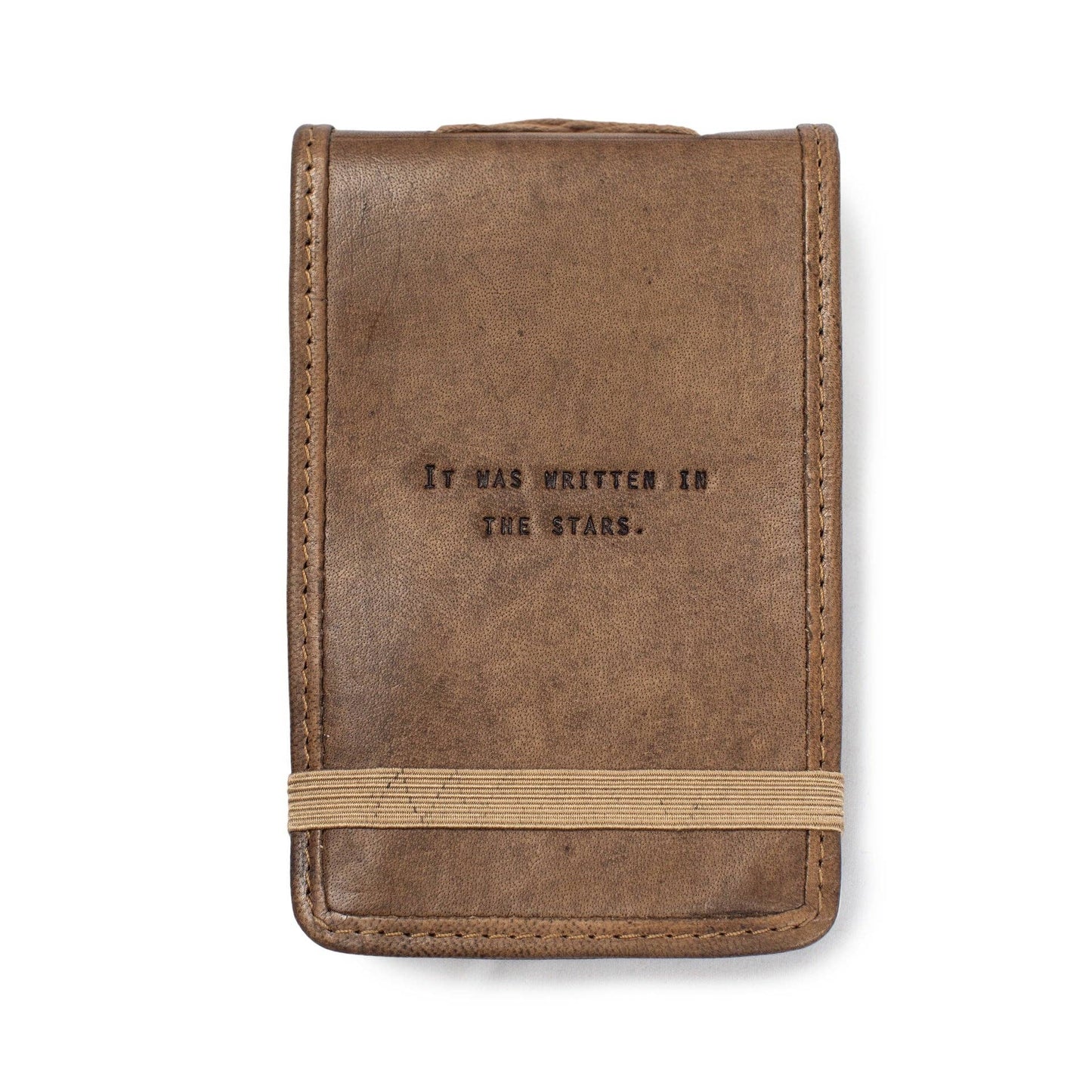 Mini "It Was Written In The Stars" Leather Journal