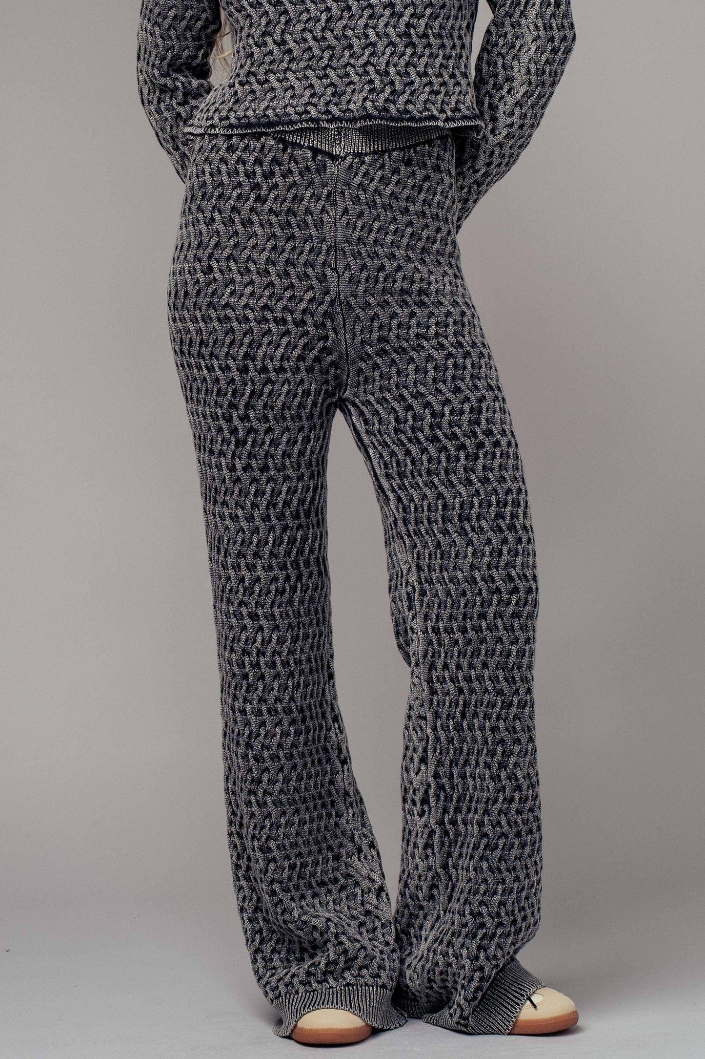 Knit Sweater & Pants Lounge Set