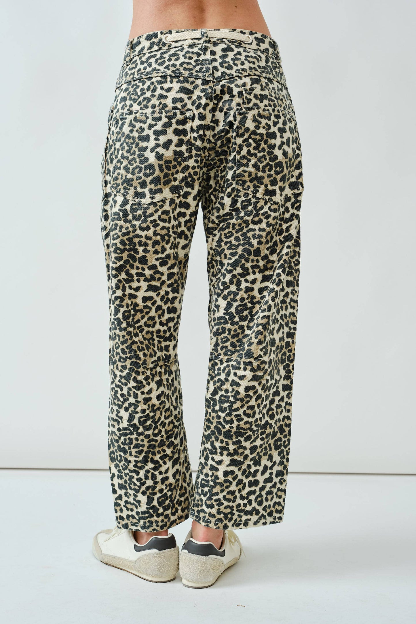 Barrel Denim Pants