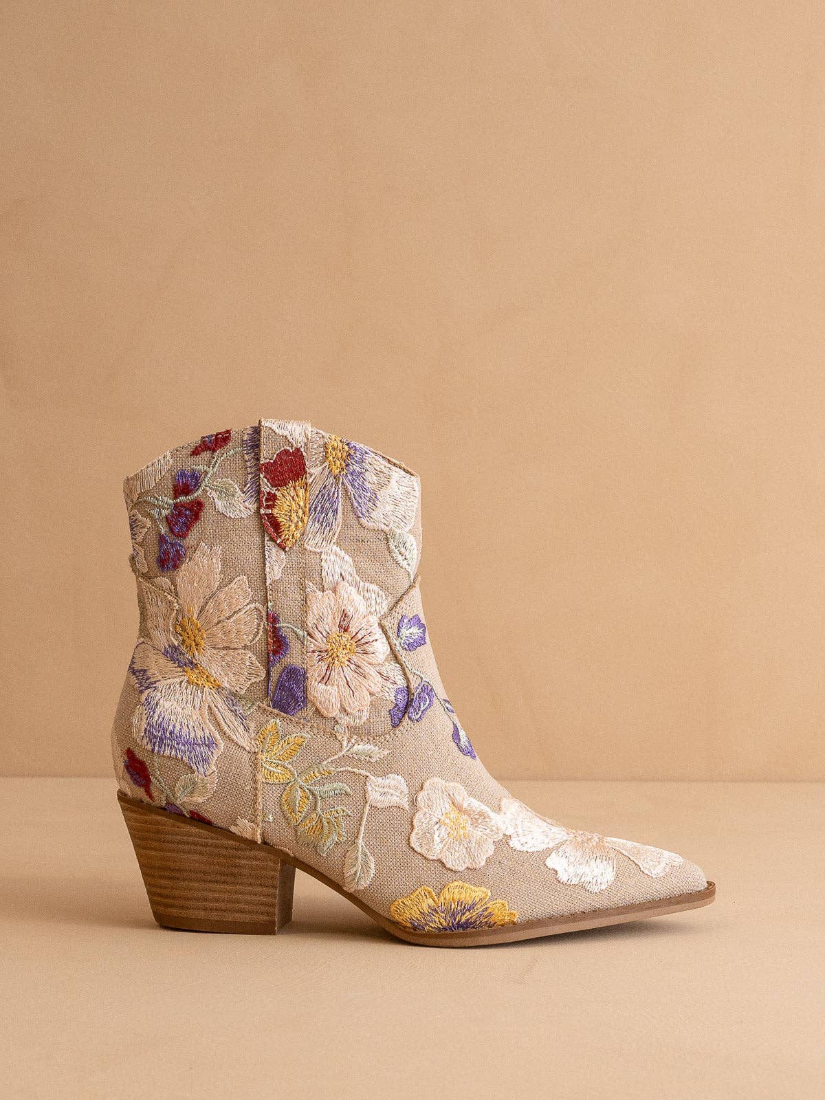 The Wanda | Taupe Western Boot