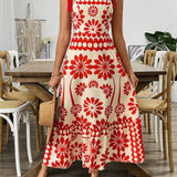 Boho Chic Floral Dress