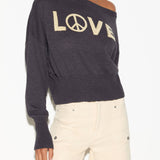 Love Off Shoulder Sweater
