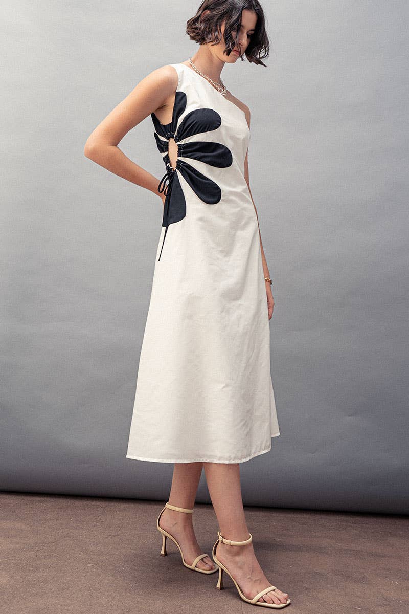 Medallion Bell Sleeve Dress