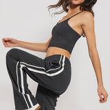 Side Strip Drawstring Sweatpants
