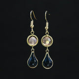 Jeweled Teardrop Earrings