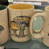 Earthy Forest Mushroom 18Oz Mug, 3 Assorted