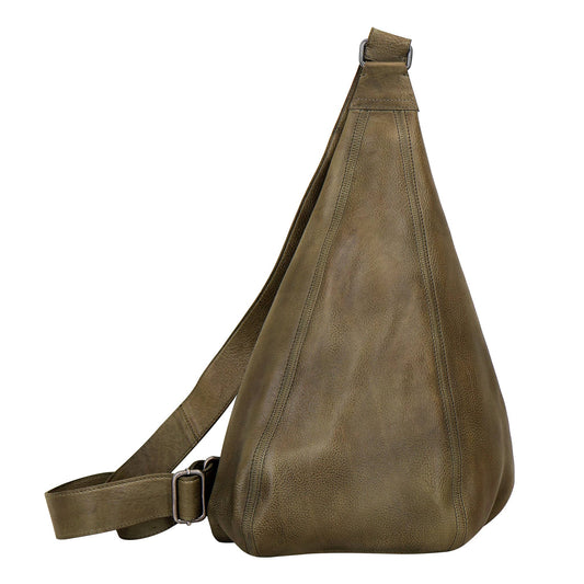 Hippie Handcrafted Leather Sling Bag