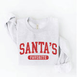SANTA'S FAVORITE Graphic Sweatshirt