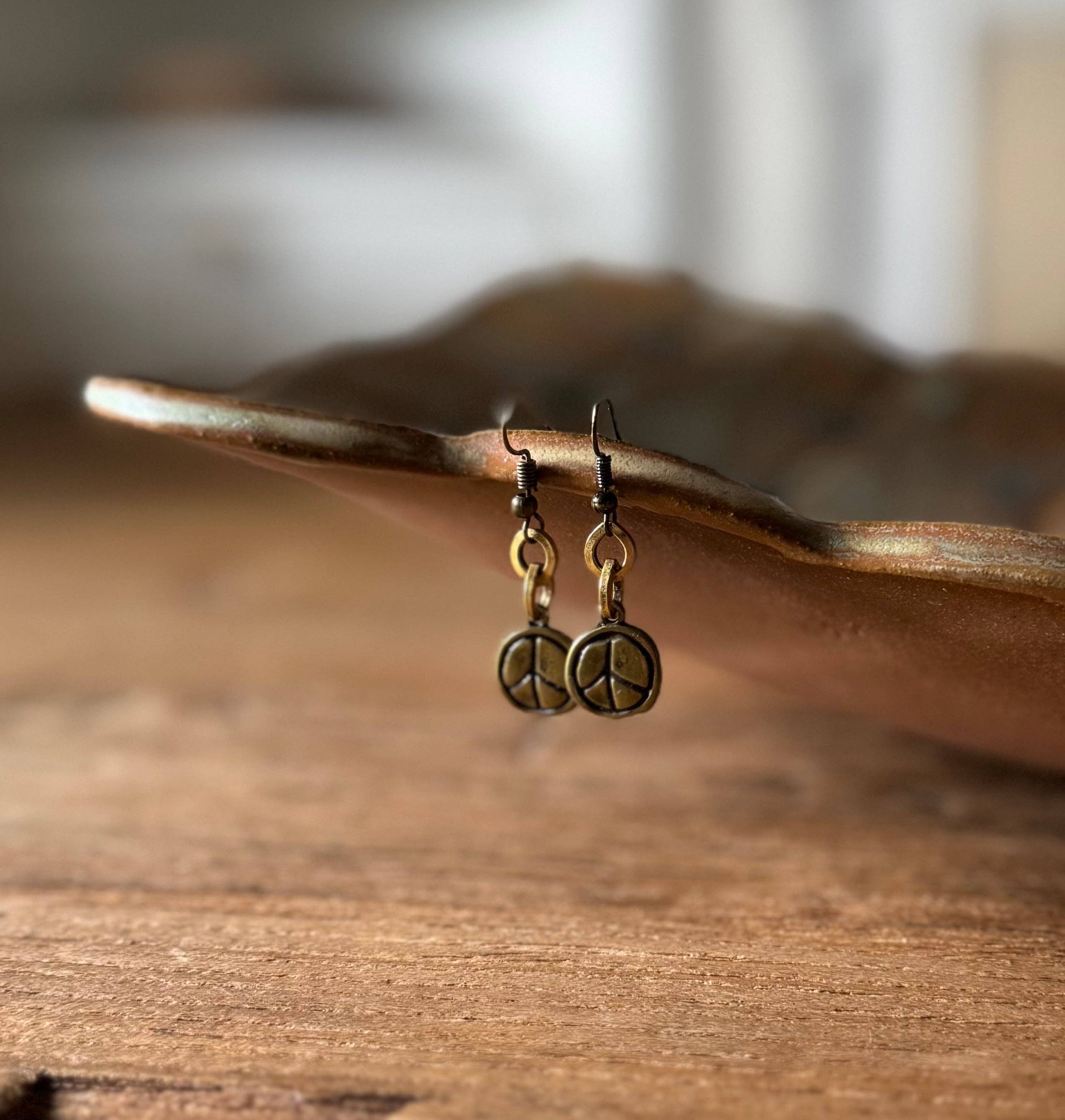 Peace Link Earrings