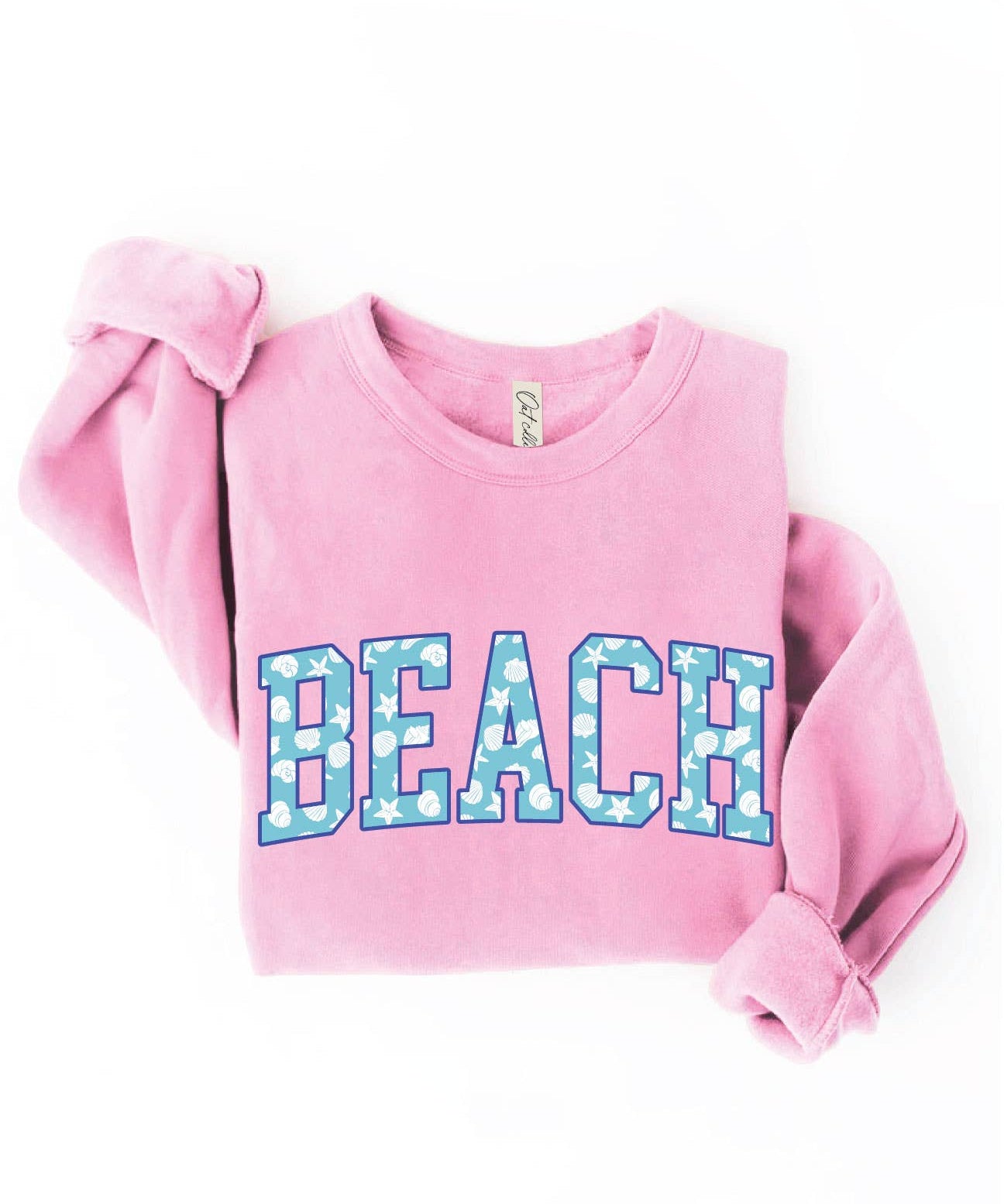 BEACH WITH PATTERN Graphic Sweatshirt