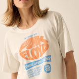 Evening with Pink Floyd Cropped Graphic Tee