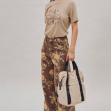 Vintage Botanical High-Rise Wide Leg Denim