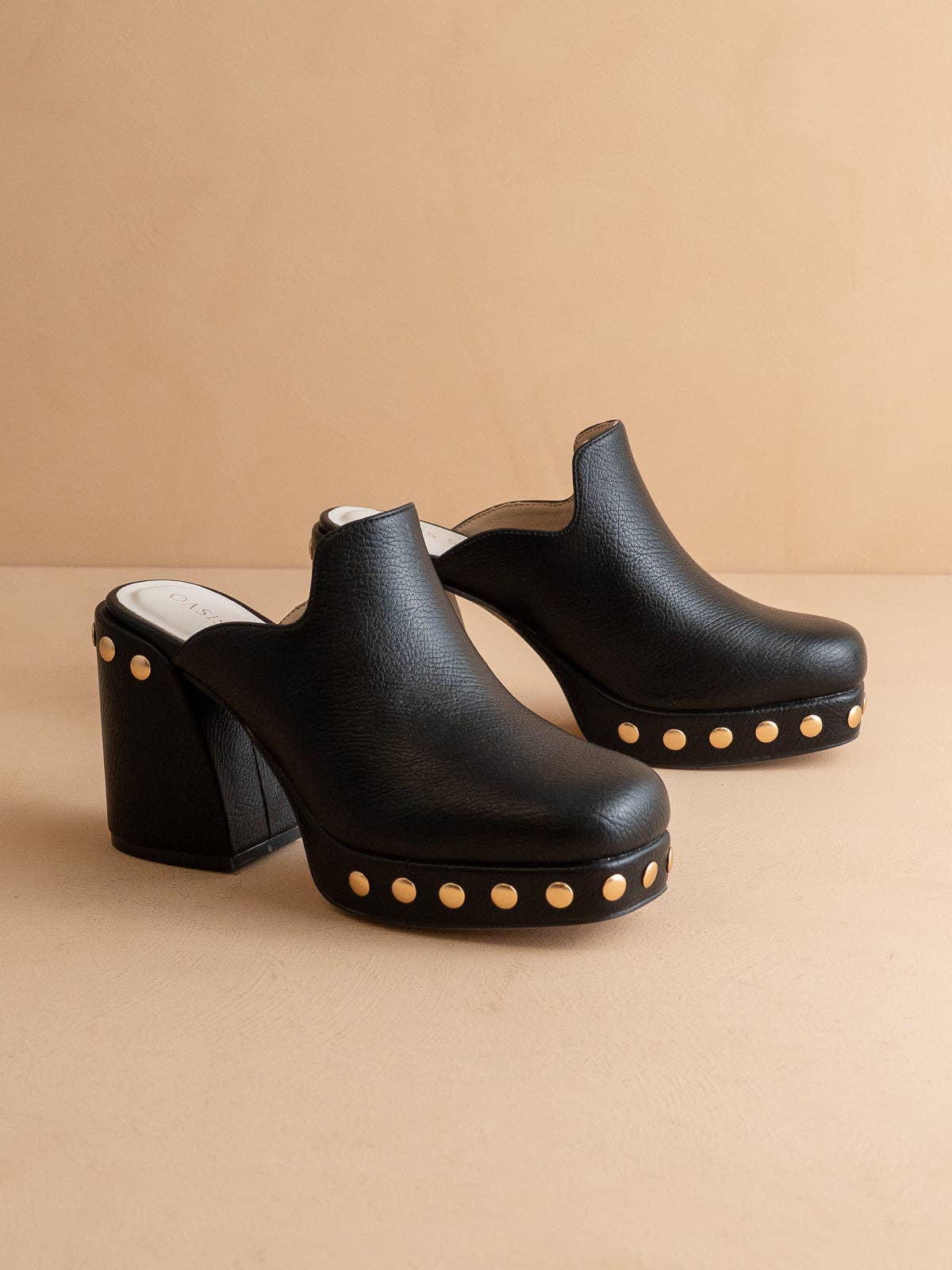 The Sierra | Black Platform Clog