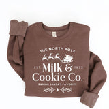"THE NORTH POLE MILK AND COOKIE CO." Sweatshirt