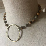 Full Circle Stone Stunner Necklace