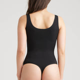 Cotton Seamless Shaping Thong Bodysuit