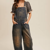 Barrel Jean Denim Overall