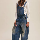 Barrel Jean Denim Overall